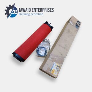 Caterpillar 4P4720 (4P-4720) Advanced High Efficiency Natural Gas Filter, cylindrical metal canister filter for industrial gas engine applications.