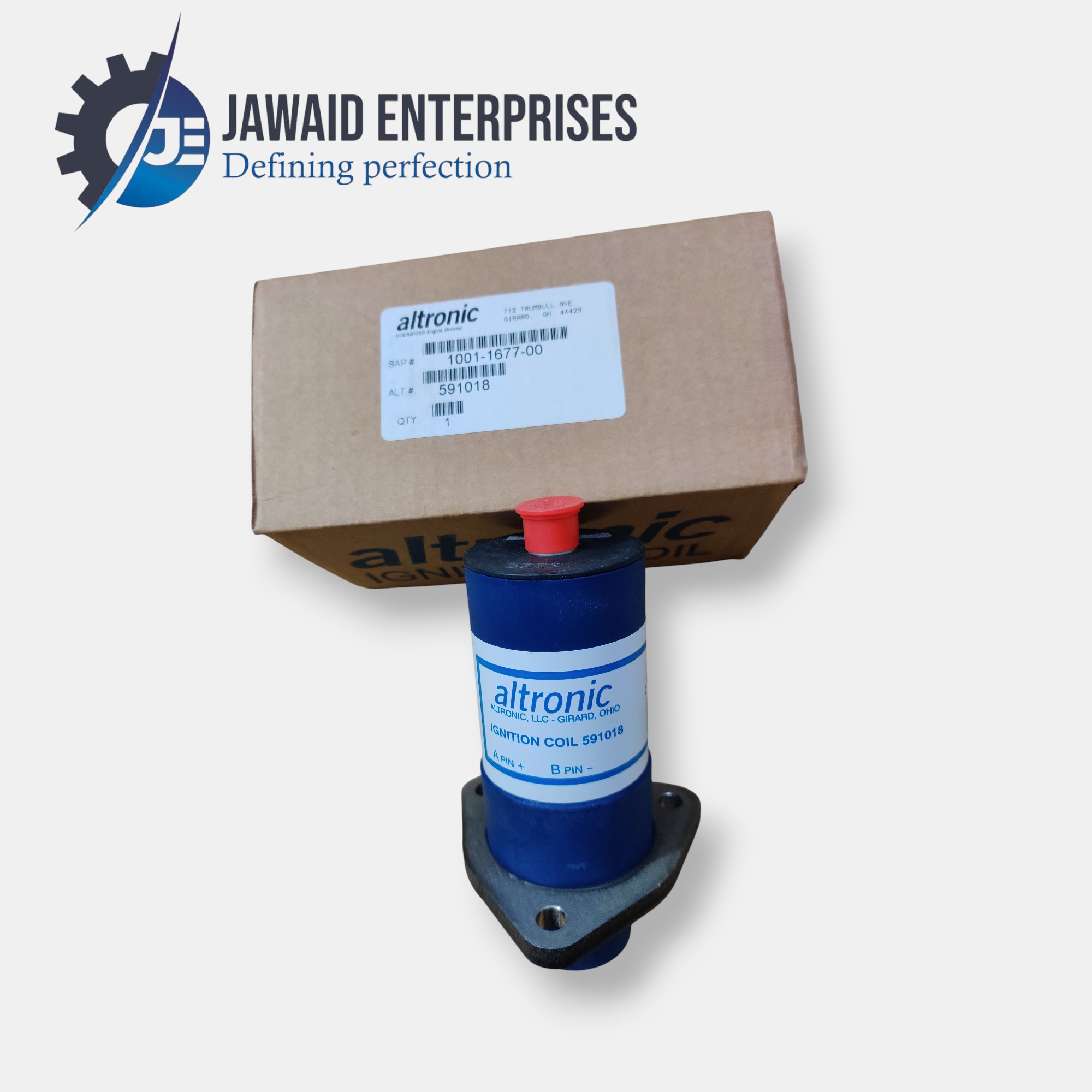 ALTRONIC IGNITION COIL 591018 NEW OEM - Image 3