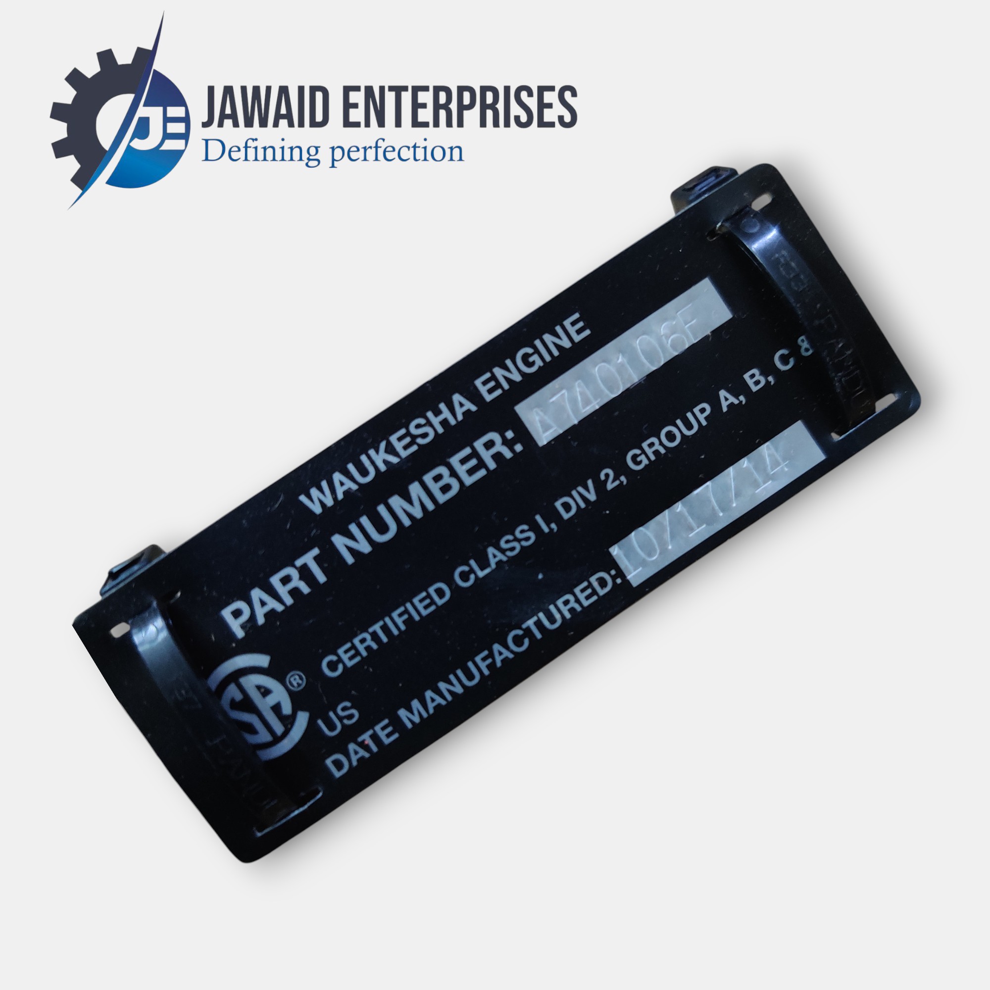 Waukesha A740106E oxygen sensor for industrial gas engine exhaust monitoring.