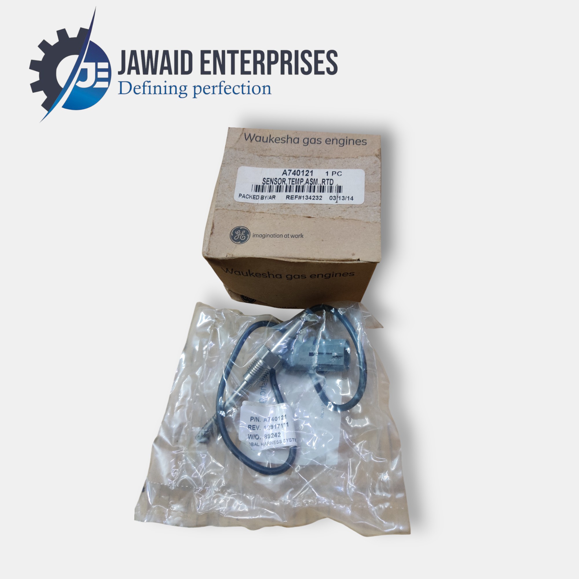 Waukesha A740121 RTD Temperature Sensor Assembly - Image 3