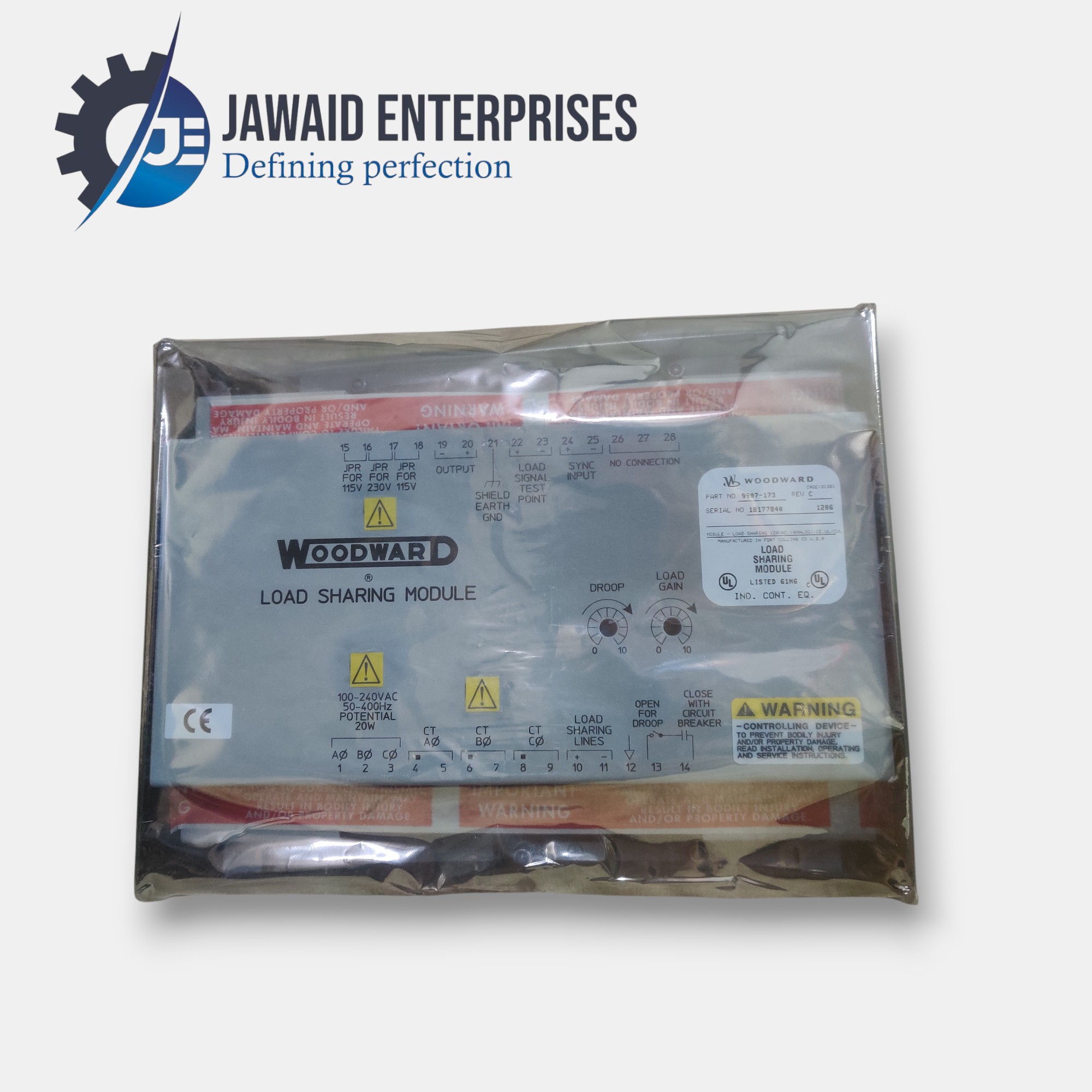 Woodward 9907-173 Load Sharing Module - Image 2