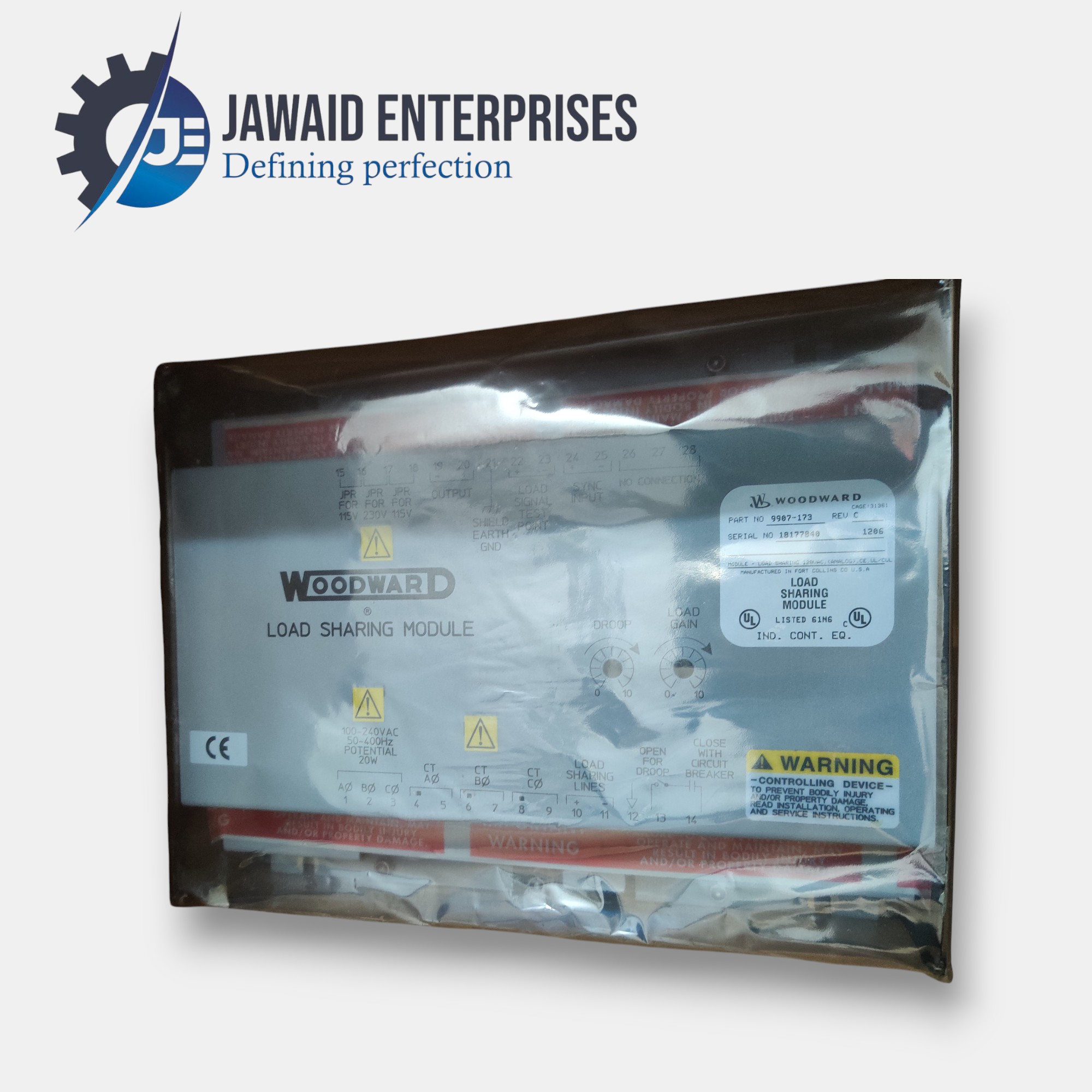 Woodward 9907-173 Load Sharing Module - Image 3